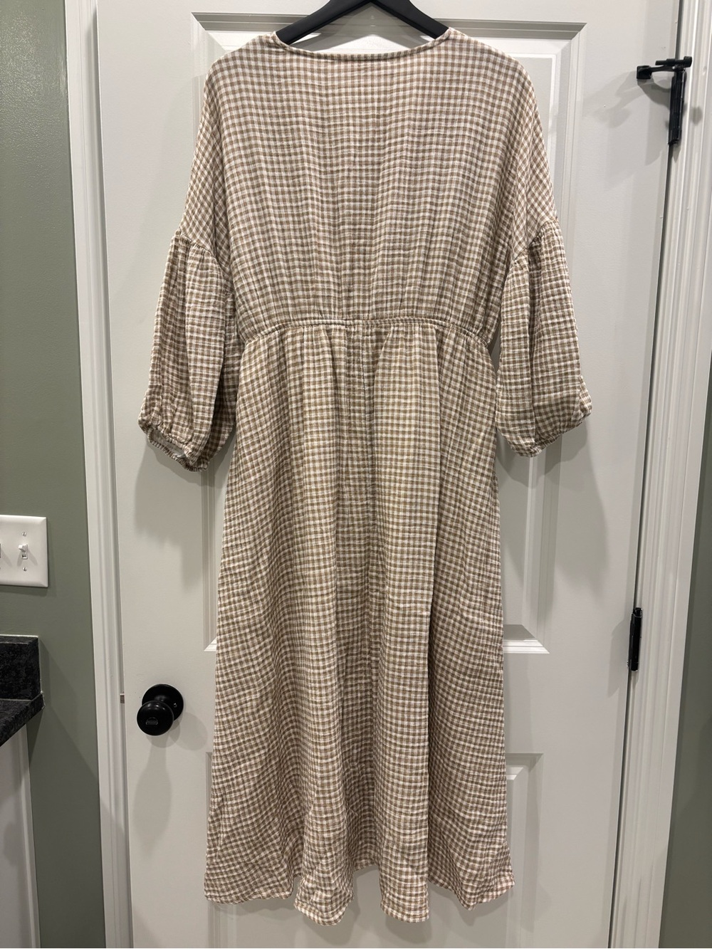 Worth Collective Hunter 100% Cotton Bump Friendly Dress EUC - Picture 3 of 5